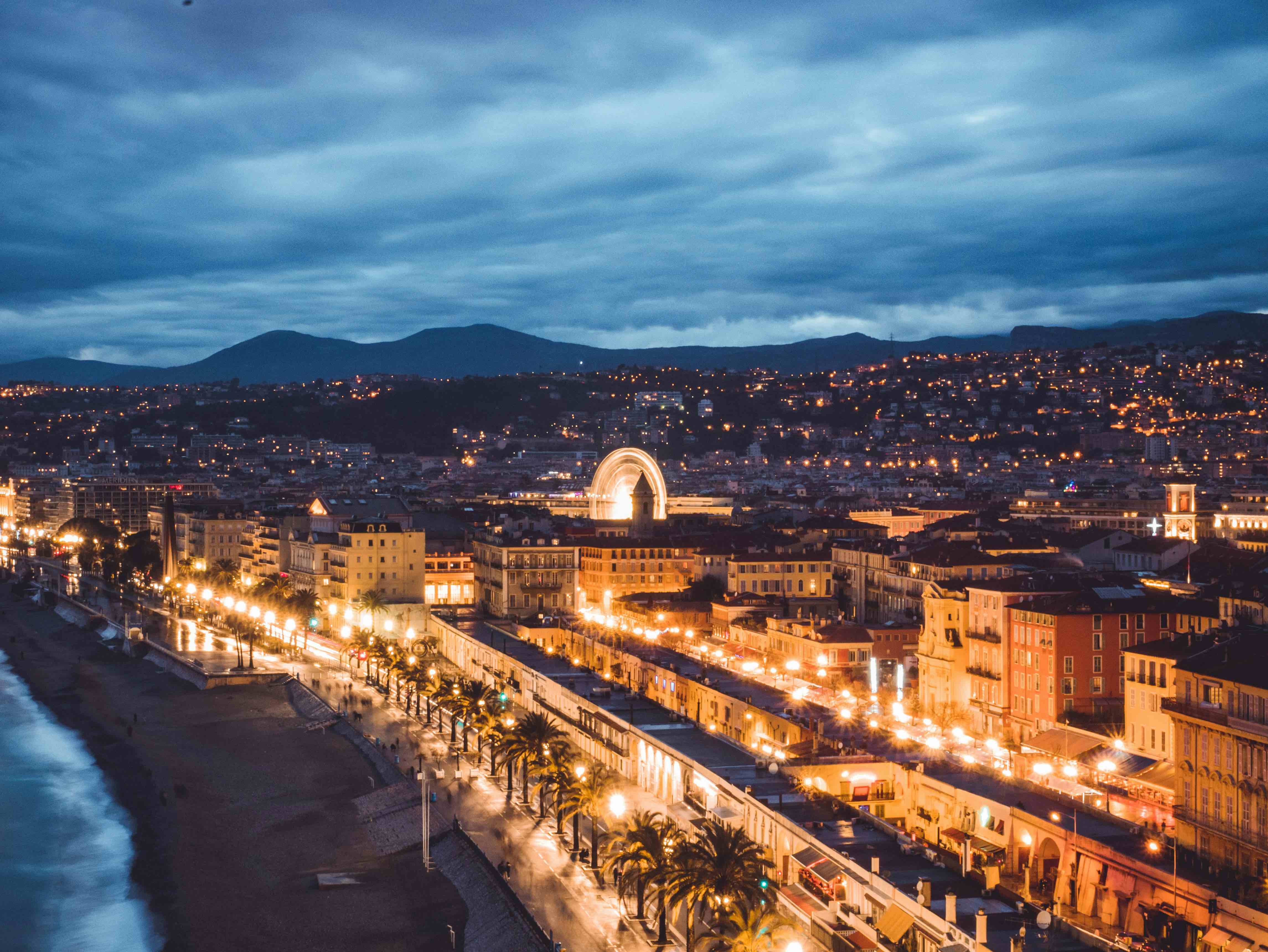 La promenade des angais à Nice