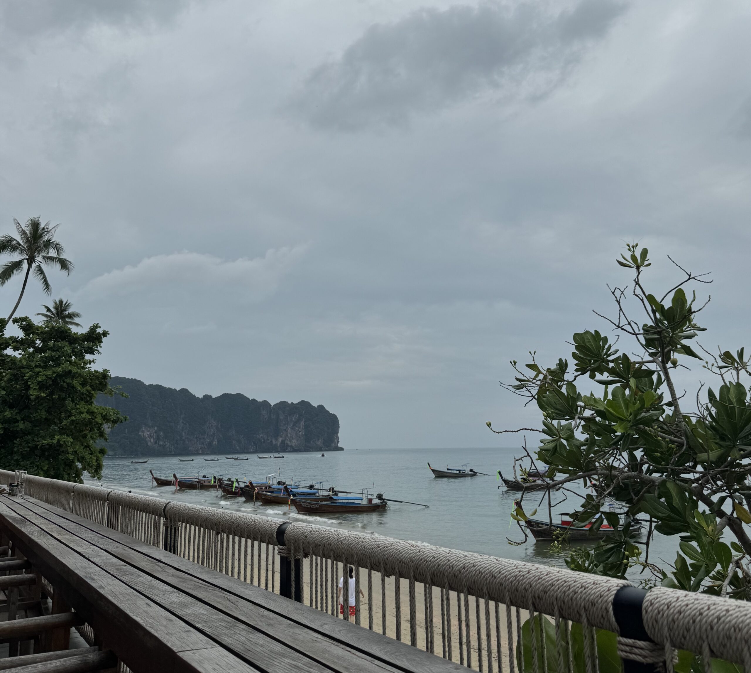 Image taken in Krabi, from a beachside bar.